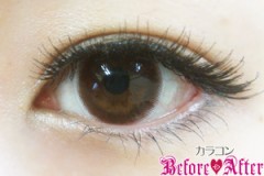 eyemake 1day ブラウン