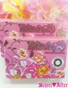 FlowerEyes(フラワーアイズ)ミモザブラウンカラコン商品画像