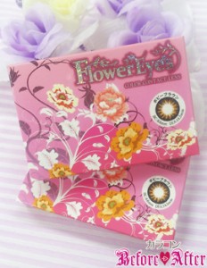 FlowerEyes(フラワーアイズ)ポピーブラウンカラコン商品画像