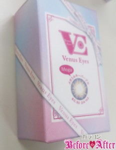 ヴィーナスアイズmilkycolorパープルカラコンパッケージ画像