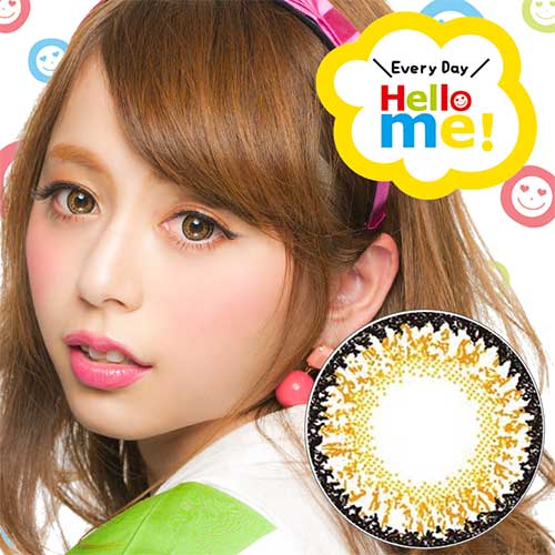 Hello Me 1day Lady ハローミー ワンデーレディ の感想 装着画レポ 公式 カラコンビフォーアフター カラコンレポ レビュー 装着画像 600種類以上