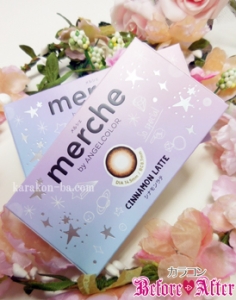 merche(メルシェ)byAngelcolor／シナモンラテカラコンパッケージ商品画像