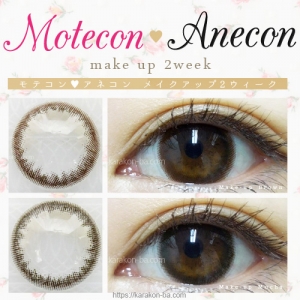 Motecon・Anecon make-up 2week